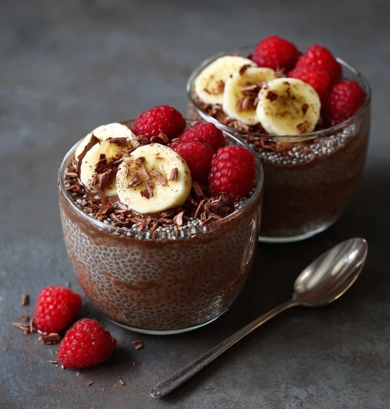 Chocolate Chia Pudding Coco Camellia