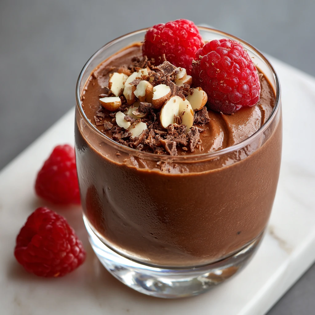 Chocolate Cottage Cheese Mousse