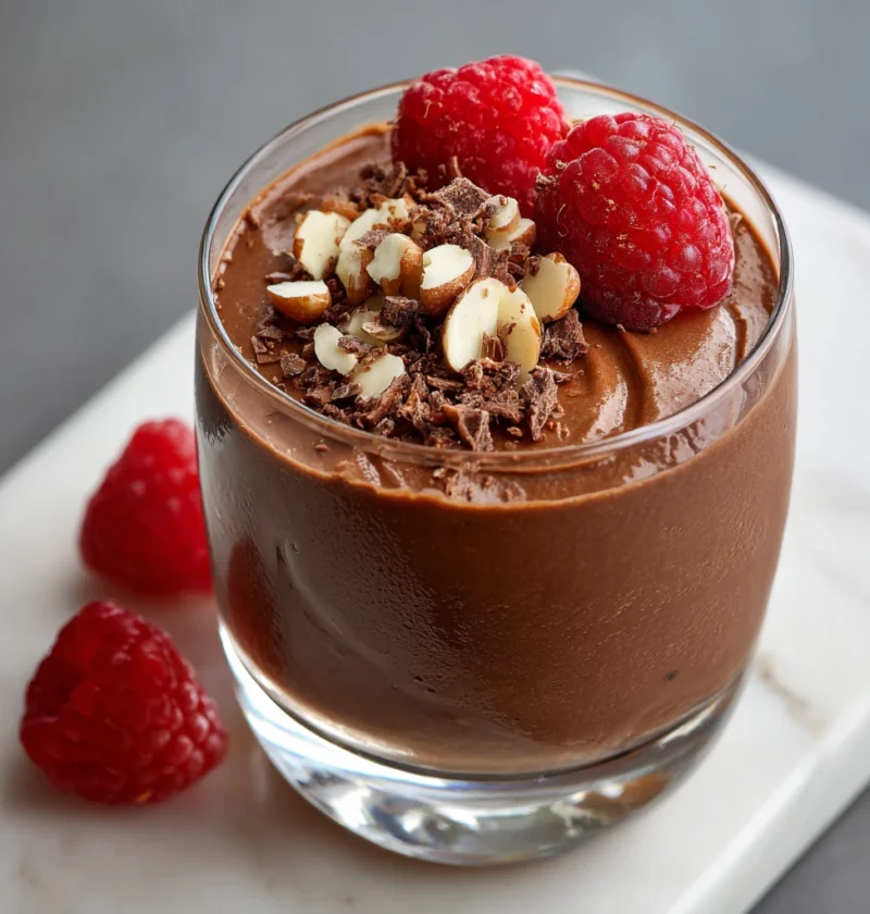 Chocolate Cottage Cheese Mousse