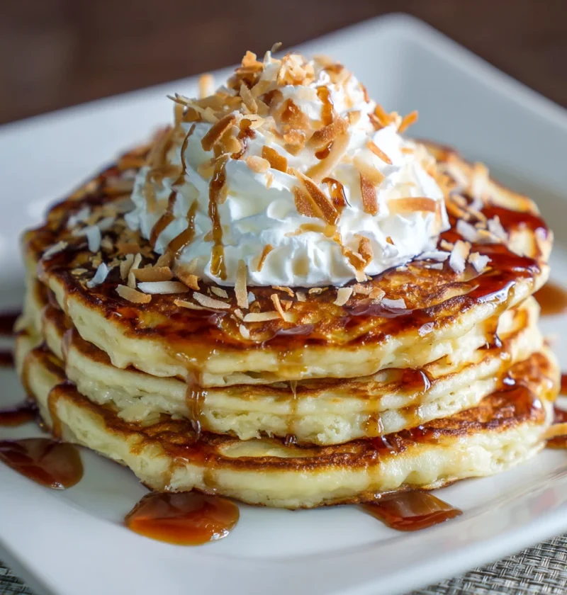 Coconut Cream Pancakes Recipe Easy Coconut Cream Pancakes Vegan Coconut Cream Pancakes Gluten-free Coconut Cream Pancakes ...