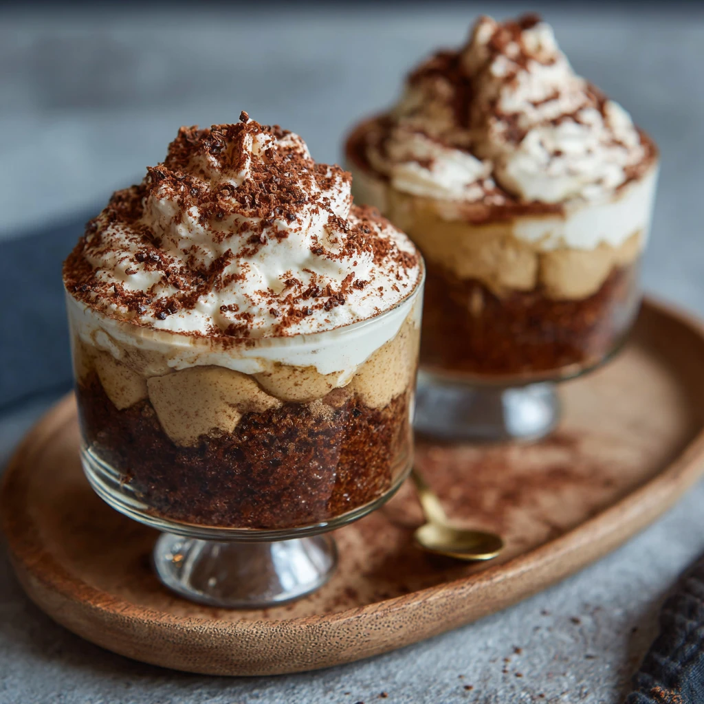 Coffee Protein Tiramisu Cups Recipe