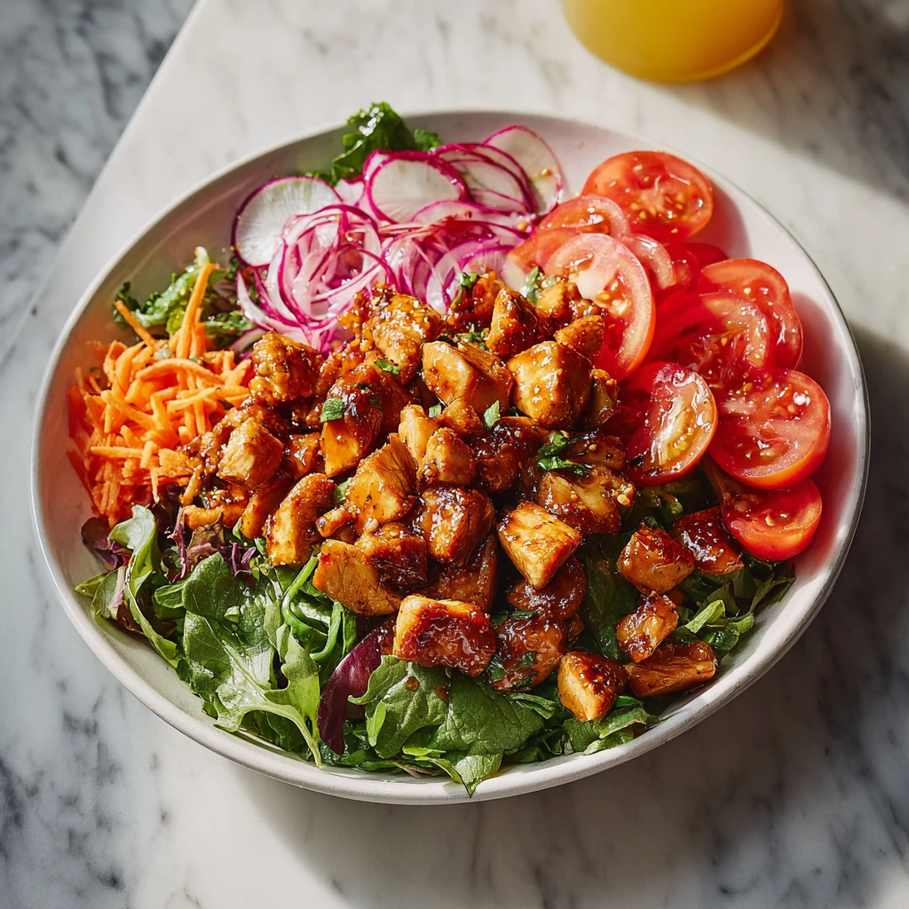 Copycat Sweetgreen Hot Honey Chicken Plate