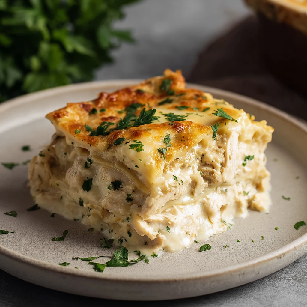 Creamy Chicken Lasagna