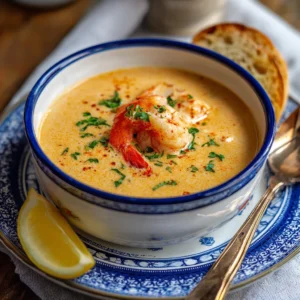 Creamy Crab and Shrimp Seafood Bisque : A Rich, Luxurious Comfort Bowl for Every Day