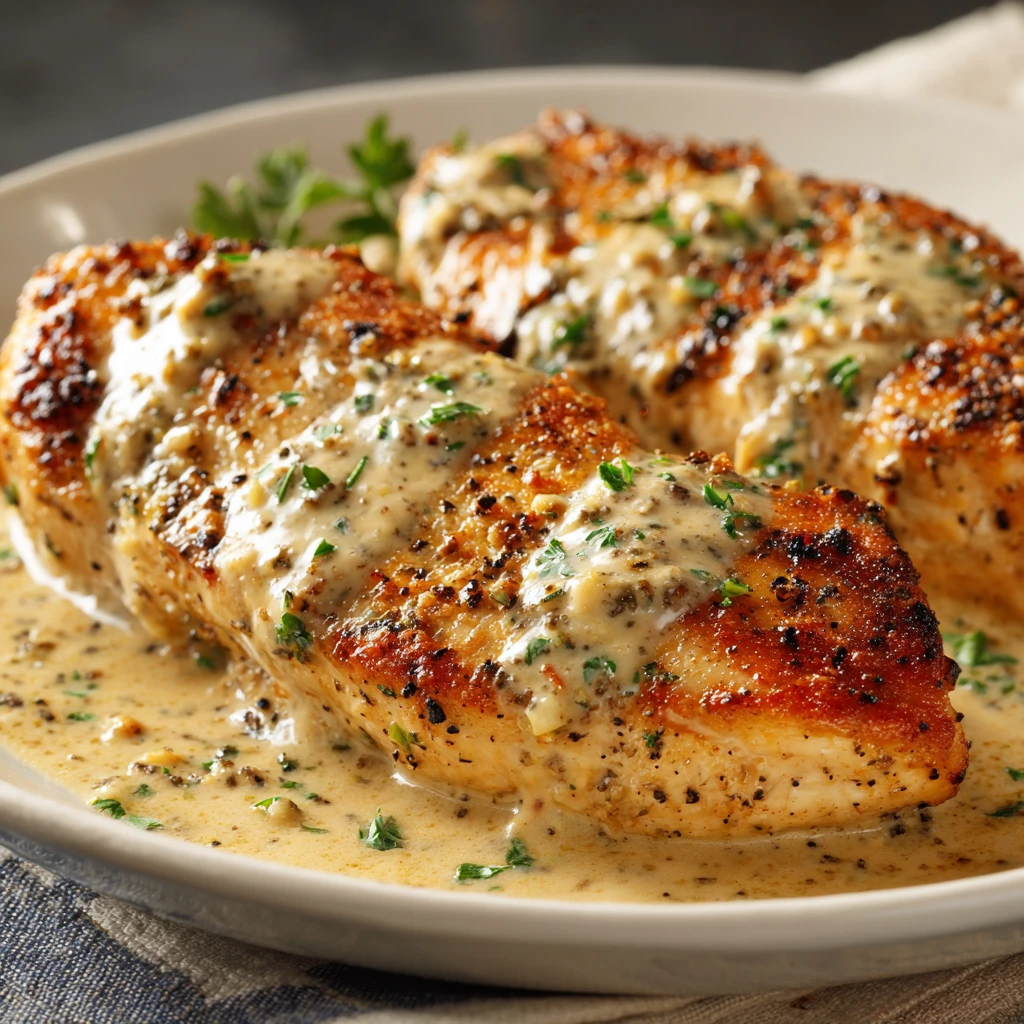 Creamy Garlic Parmesan Chicken Recipe: Rich Flavor