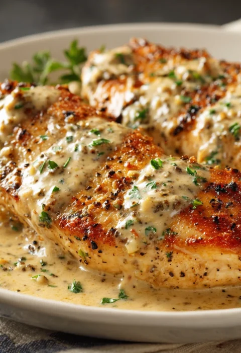 Creamy Garlic Parmesan Chicken Recipe Rich Flavor