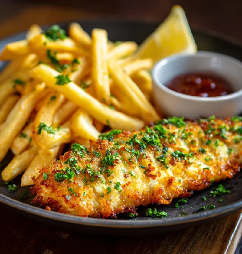 Crispy Fish Fillet Golden Fries