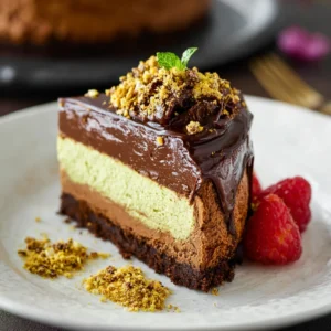Dubai Chocolate Cheesecake : Perfect For The special Night