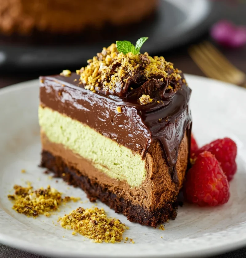 Dubai Chocolate Cheesecake Perfect Special Night