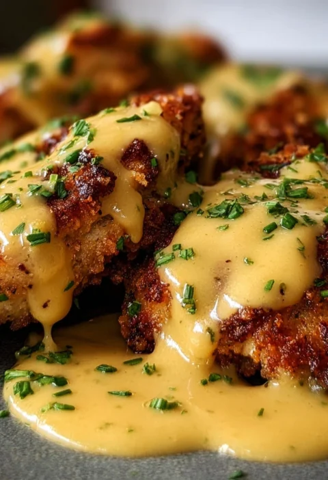 Easy Baked Pretzel Chicken Recipe Cheddar Sauce Chicken Dinner Weeknight Baked Chicken Ideas Pretzel Crusted Chicken With ...