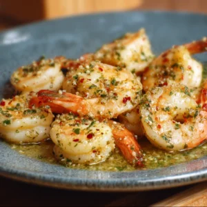Easy Baked Shrimp Scampi