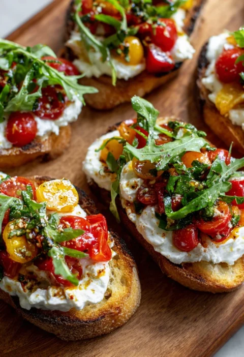 Easy Burrata Bruschetta Recipe Homemade Burrata Bruschetta Guide Best Tomatoes For Burrata Bruschetta Vegan Burrata Brusch...