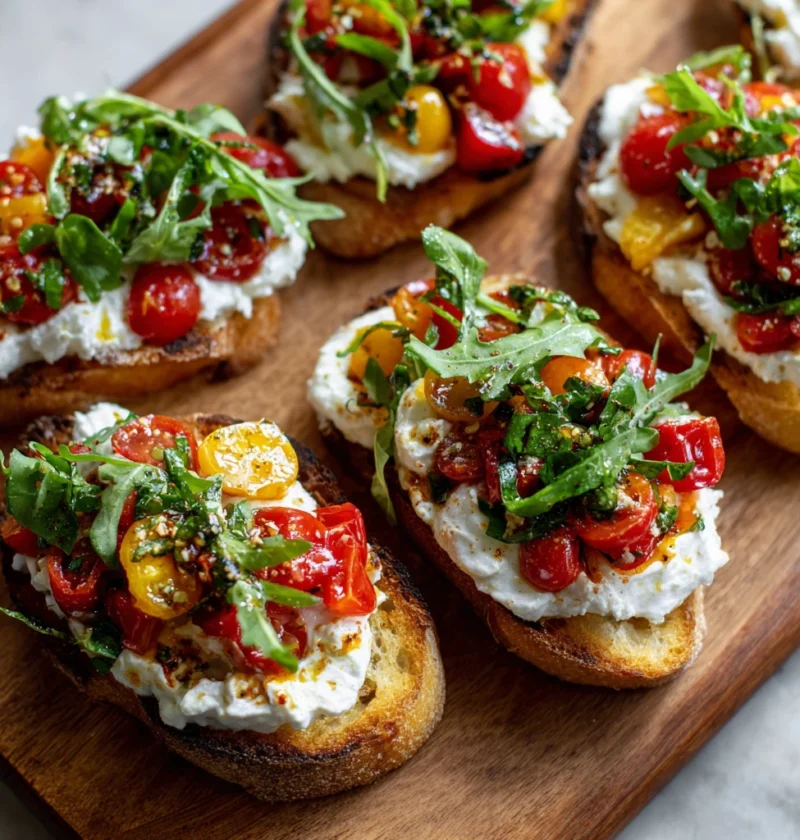 Easy Burrata Bruschetta Recipe Homemade Burrata Bruschetta Guide Best Tomatoes For Burrata Bruschetta Vegan Burrata Brusch...