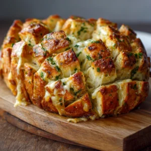 Easy cheesy Pull-Apart Bread Everyone Loves
