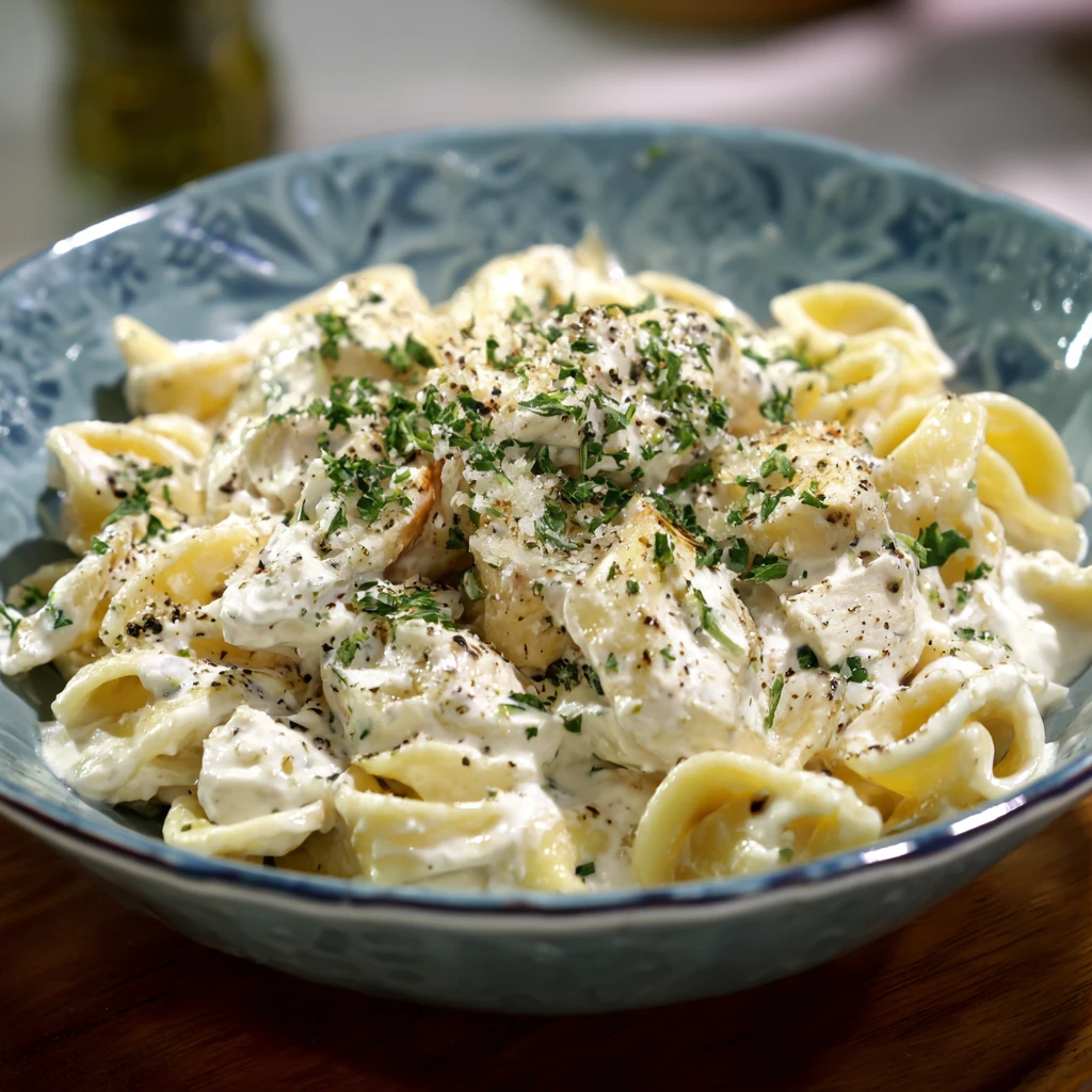 Easy Creamy Boursin Pasta recipe