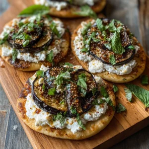 Savory Eggplant Ricotta Flatbreads You’ll Love to Make
