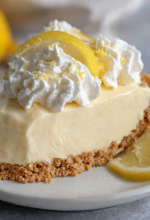 Easy No Bake Lemon Pie Recipe Quick No Bake Lemon Pie Best No Bake Lemon Pie Filling No Bake Lemon Pie With Condensed Milk...