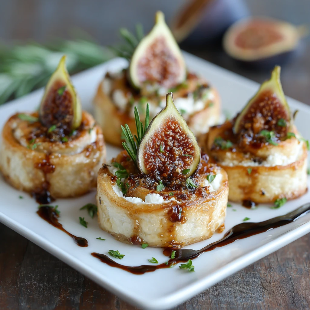 Fig and Goat Cheese Pinwheels: A Simple Yet Sophisticated Appetizer