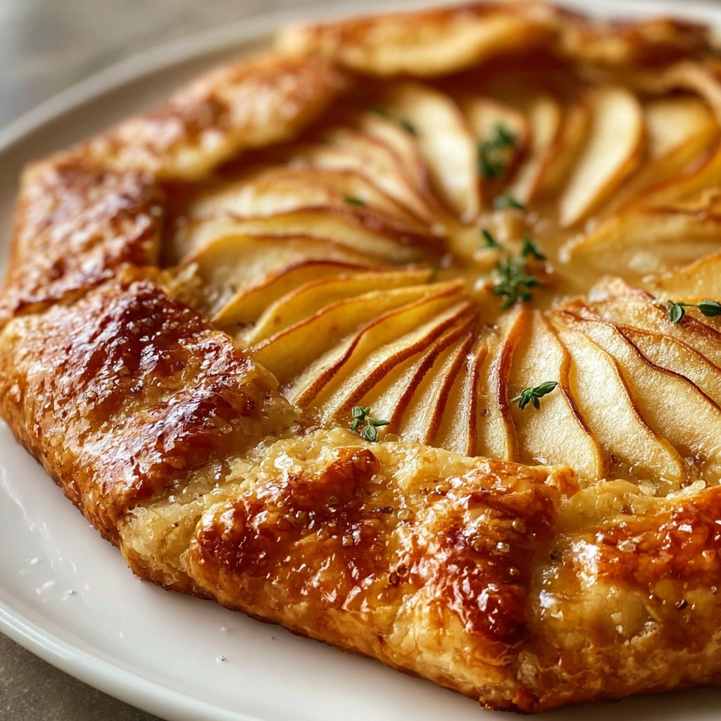 Flaky Apple Cheddar Galette – A Unique Twist on Apple Pie