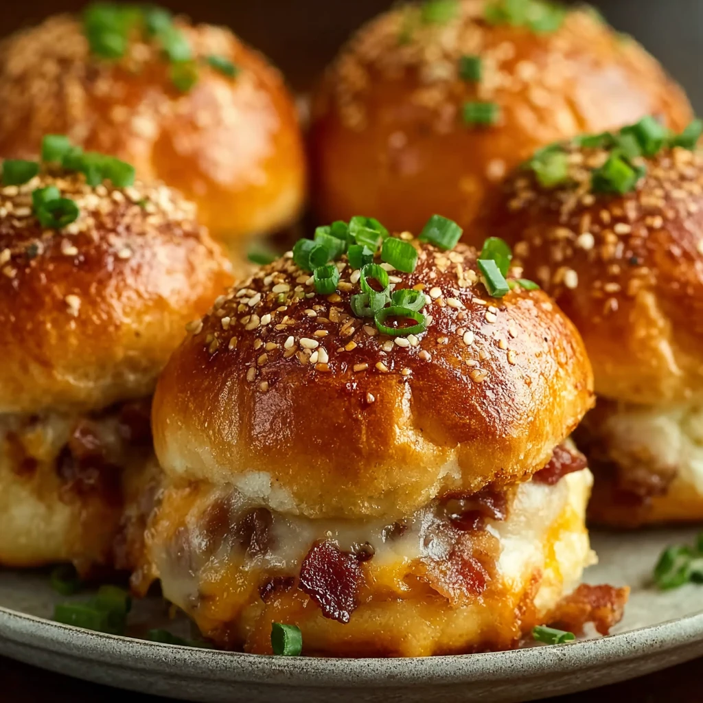Garlic Parmesan Cheeseburger Bombs: Easy Turkey Bacon Delight