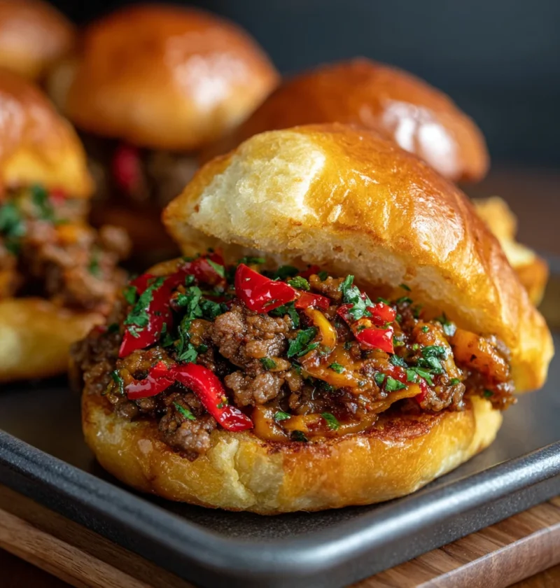 Gordon Ramsays Take Philly Cheesesteak Sloppy Joes