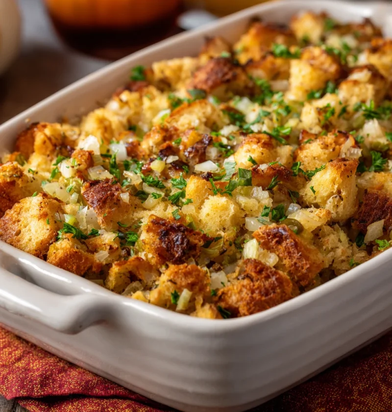 Grandmas Thanksgiving Stuffing Recipe That Will Steal Show