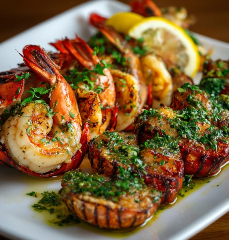 Grilled Lobster And Shrimp Recipes Best Grilled Lobster Shrimp Marinade How To Grill Lobster And Shrimp At Home Lobster An...