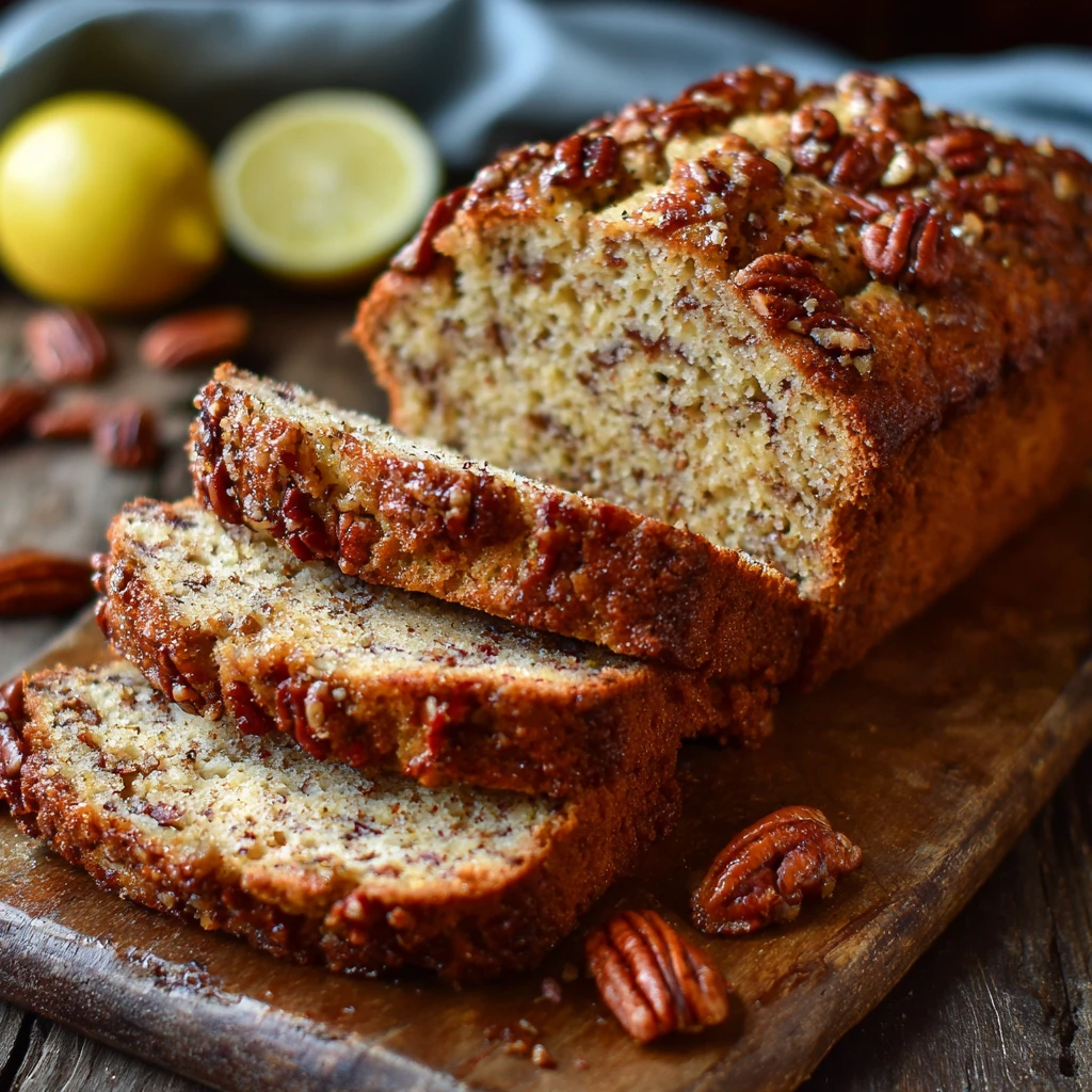 Honey Butter Sweet Alabama Pecan Bread