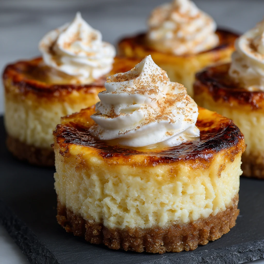 Irresistible Creme Brulee Cheesecake Cupcakes : The Perfect Dessert