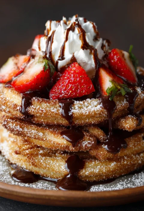 Irresistible Spanish Churro Pancakes Your Ultimate Breakfast Indulgence