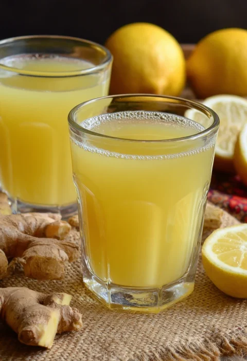 Lemon Ginger Morning Drink Perfect Detox
