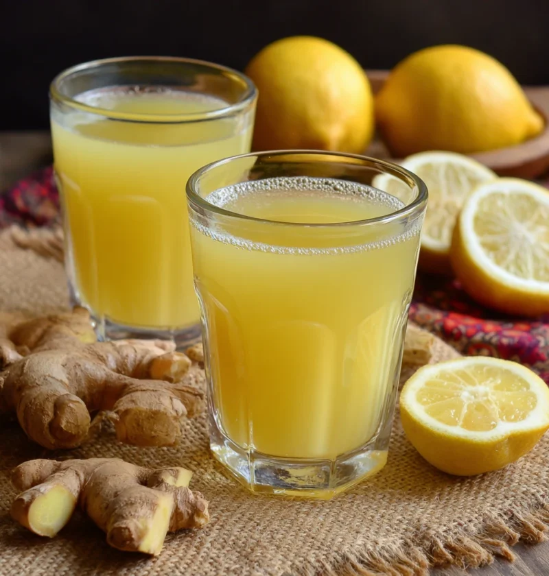 Lemon Ginger Morning Drink Perfect Detox