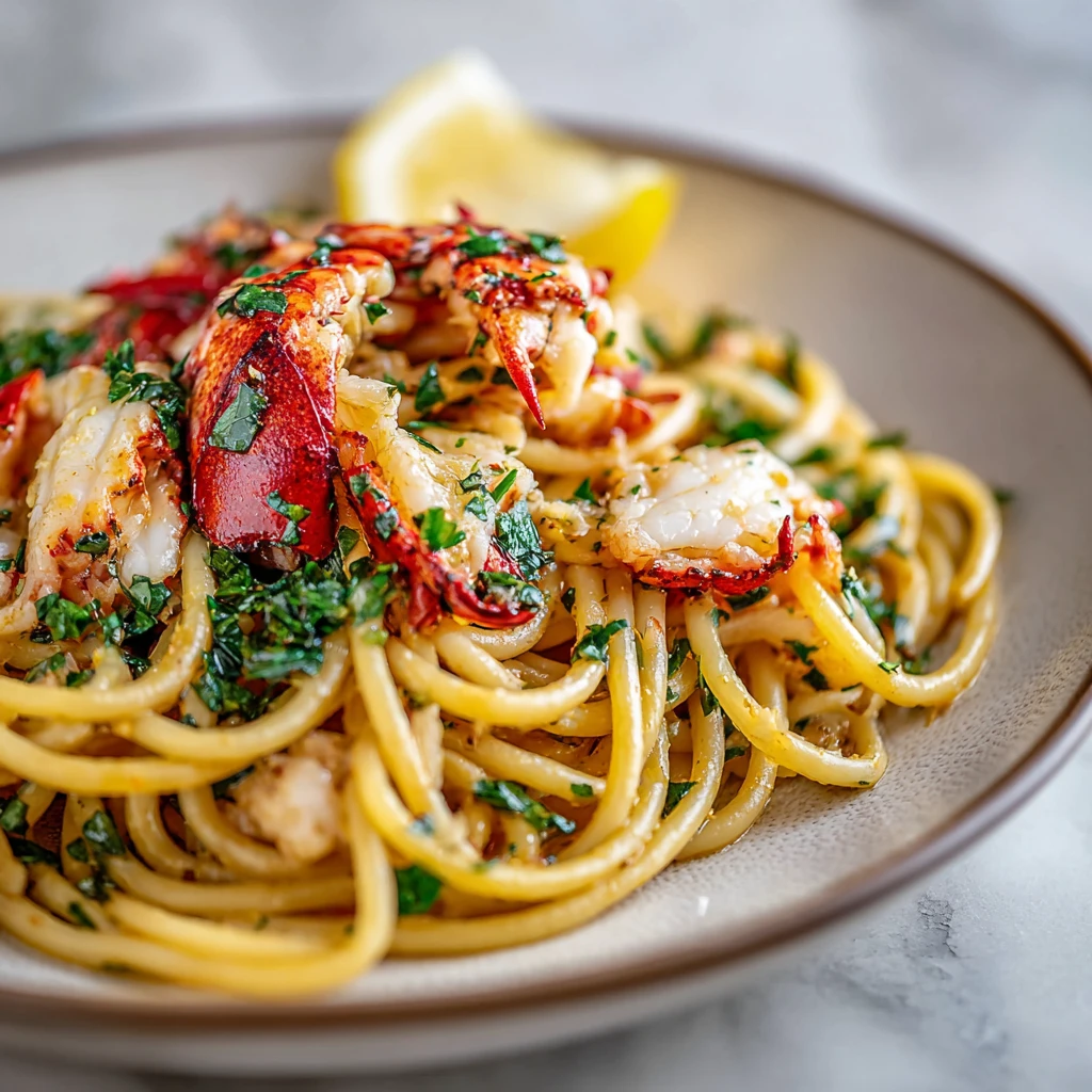 Lobster Bucatini Pasta Recipe