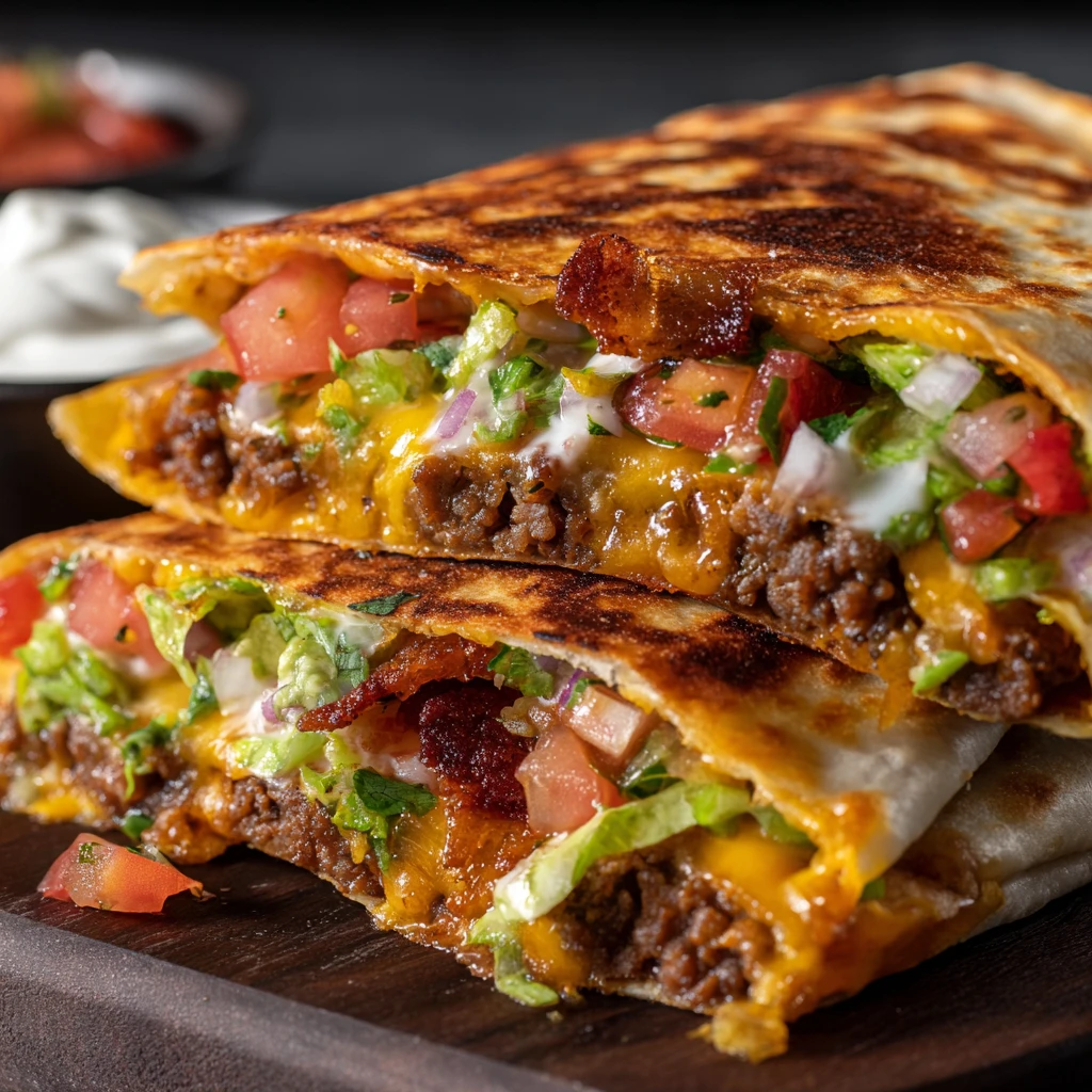 Make That Famous Applebee’s Quesadilla Burger At Home