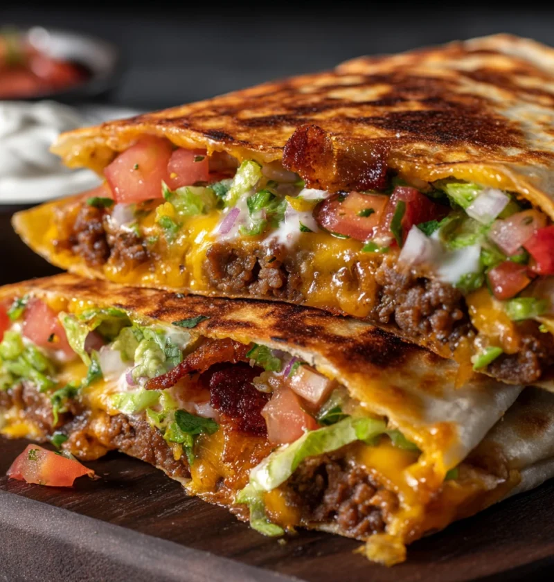 Make That Famous Applebees Quesadilla Burger Home