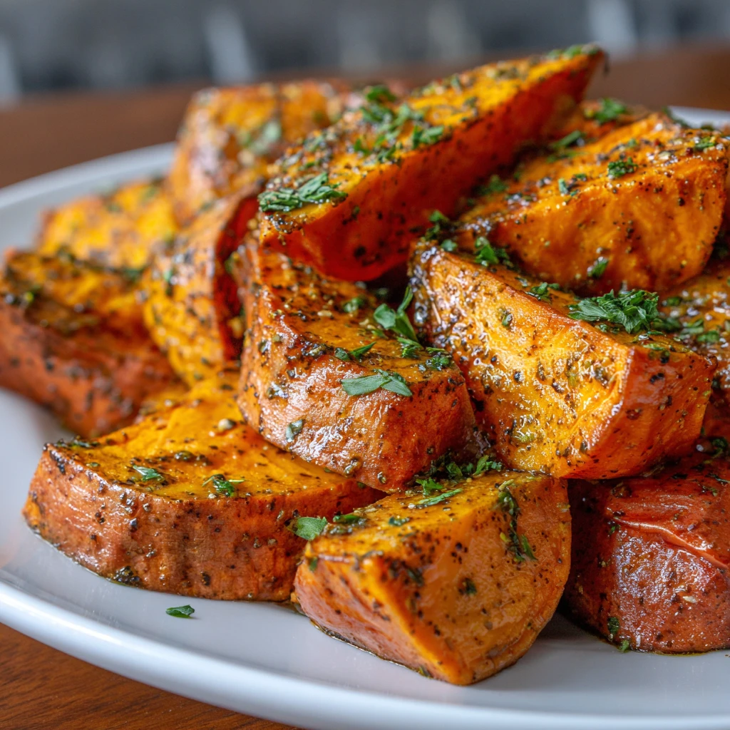 Maple Dijon Roasted Sweet Potatoes: A Flavorful Delight!