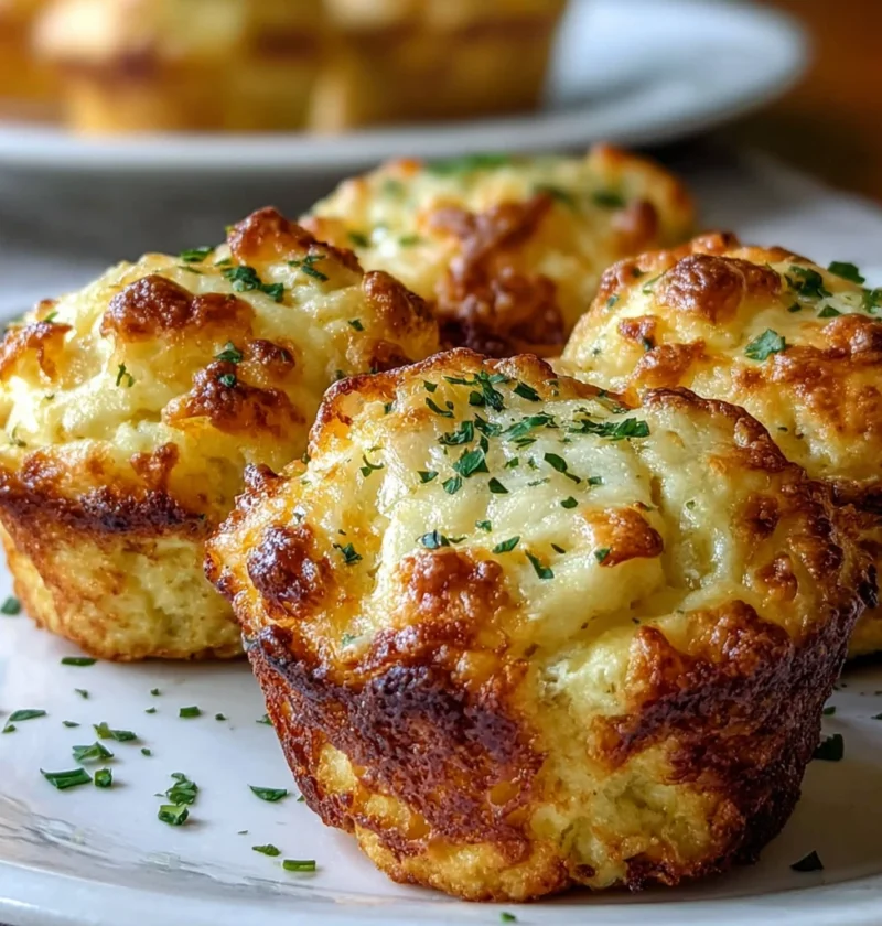 Mashed Potato Muffins With Turkey Bacon Recipe Best Mashed Potato Muffins Turkey Bacon Easy Turkey Bacon Mashed Potato Muf...