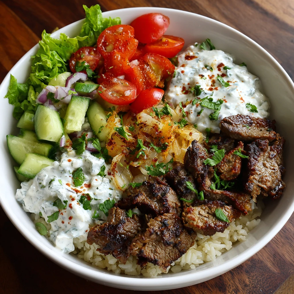 Mediterranean Gyro Bowls: Easy, Flavorful and Healthy
