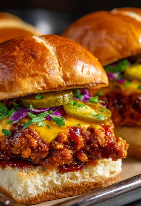 Nashville Hot Chicken Sandwiches