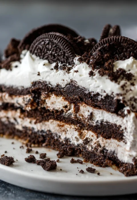 Oreo Icebox Cake