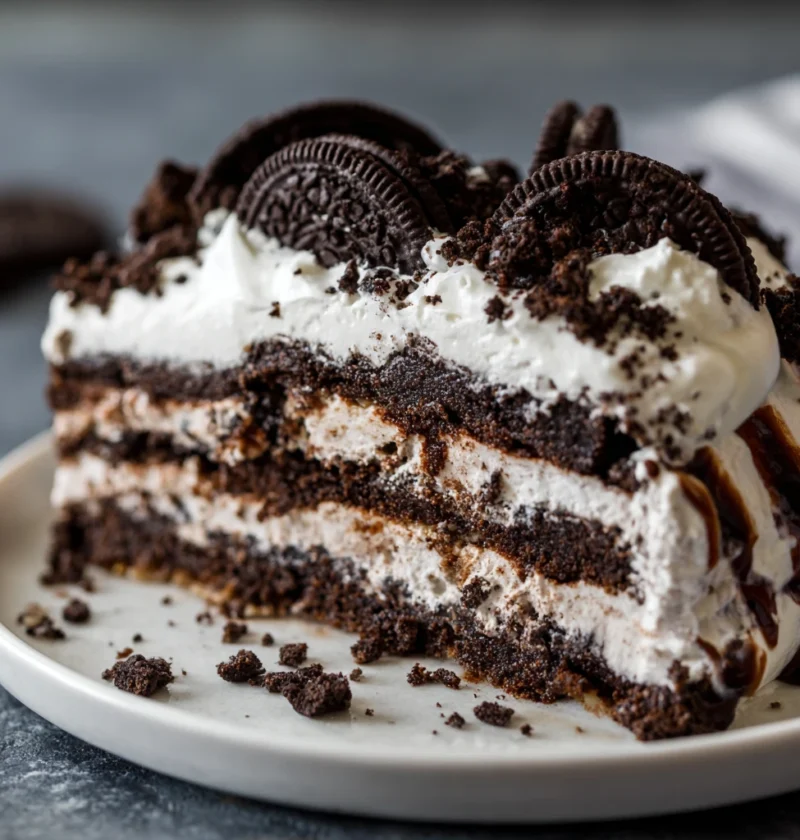 Oreo Icebox Cake