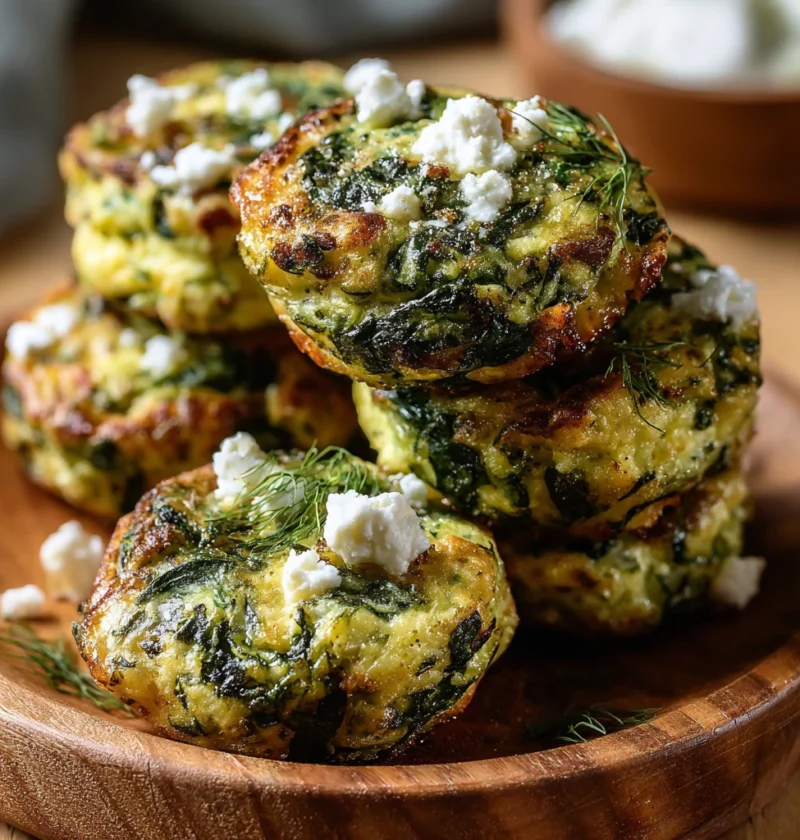 Spinach Zucchini Feta Bites Ultimate Veggiepacked Appetizer