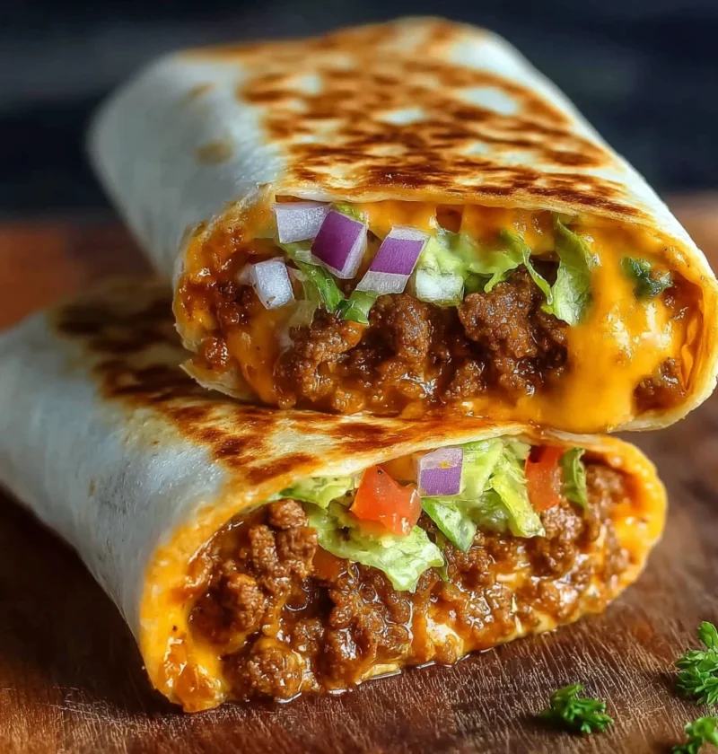 Taco Bell Cheesy Quesarito Recipe Homemade Cheesy Quesarito Tutorial Make Taco Bell Quesarito At Home Easy Cheesy Quesarit...