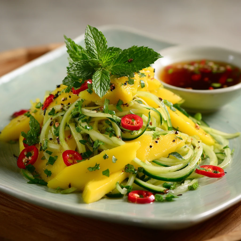 Thai Mango Cucumber Salad: Discover the Perfect Recipe