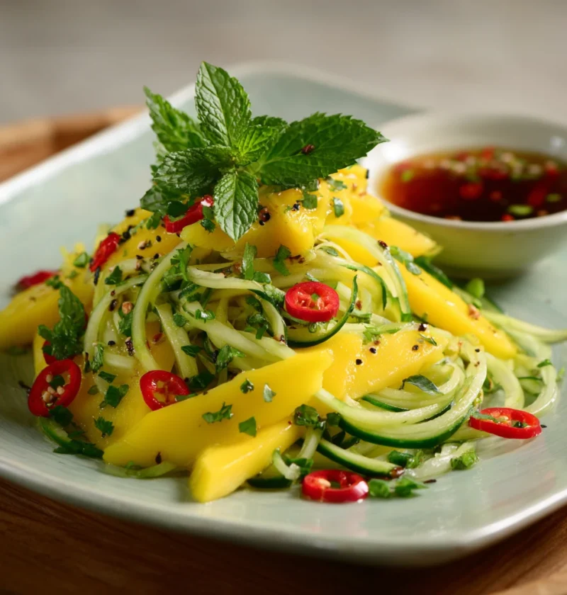 Thai Mango Cucumber Salad Discover Perfect Recipe
