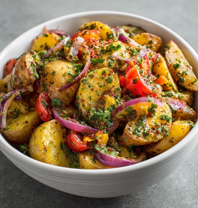 Turkish Potato Salad Perfect Mediterranean Side Dish