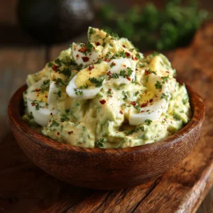 Workout Avocado Egg Salad: Creamy Dream