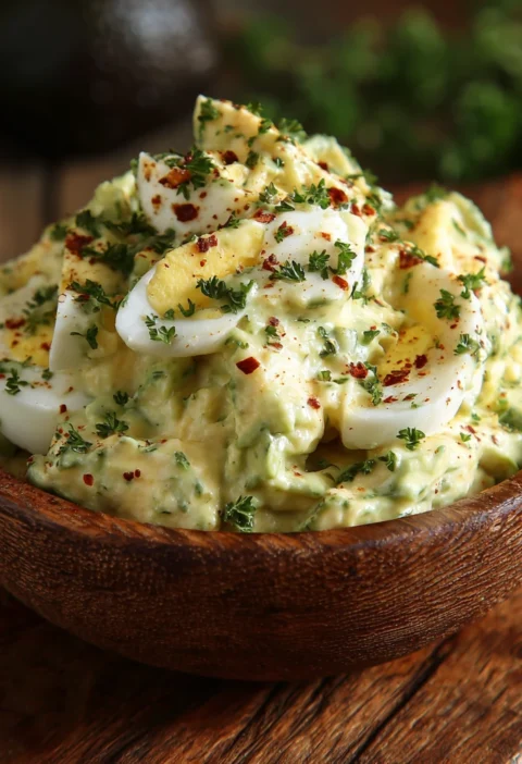 Workout Avocado Egg Salad Creamy Dream