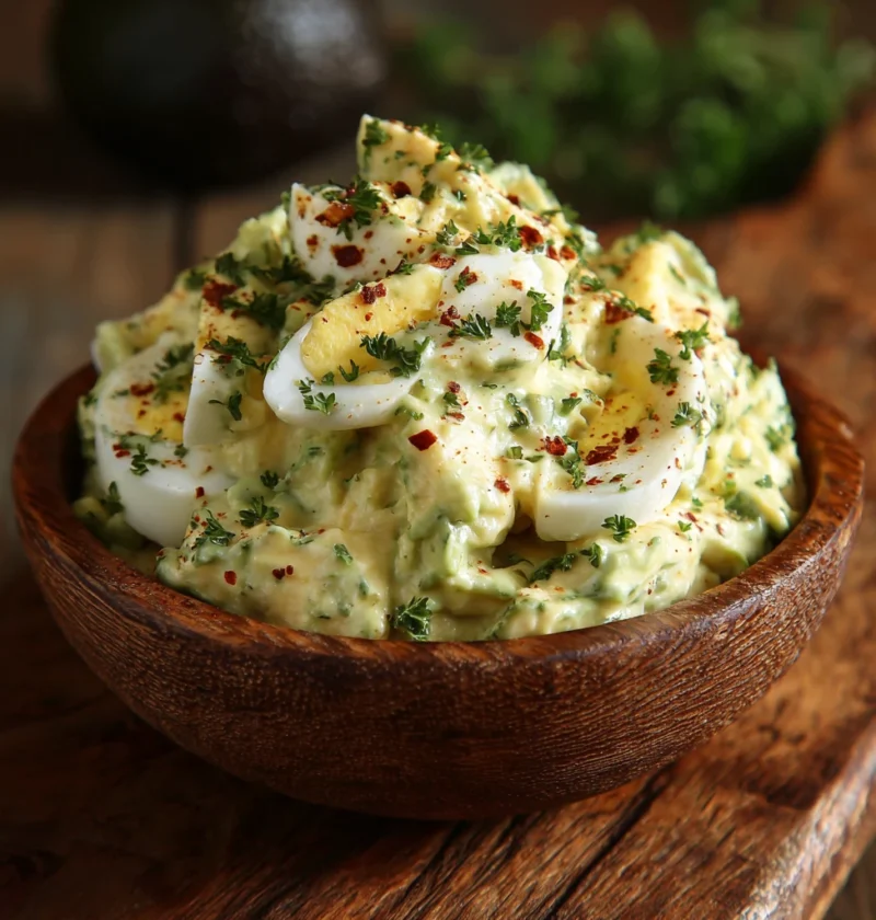Workout Avocado Egg Salad Creamy Dream