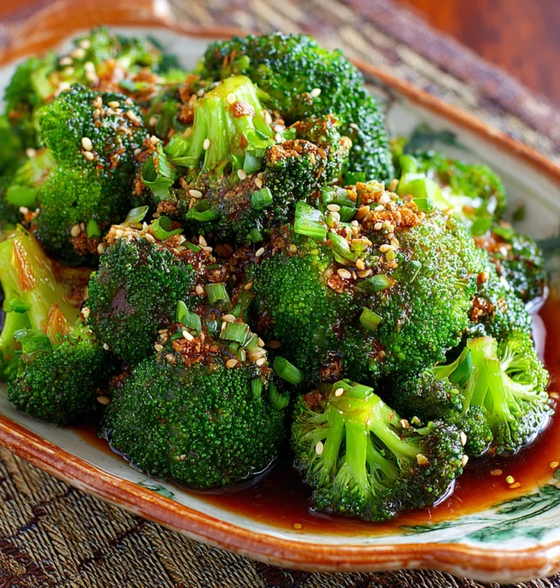 Asian Style Broccoli Garlic Sauce